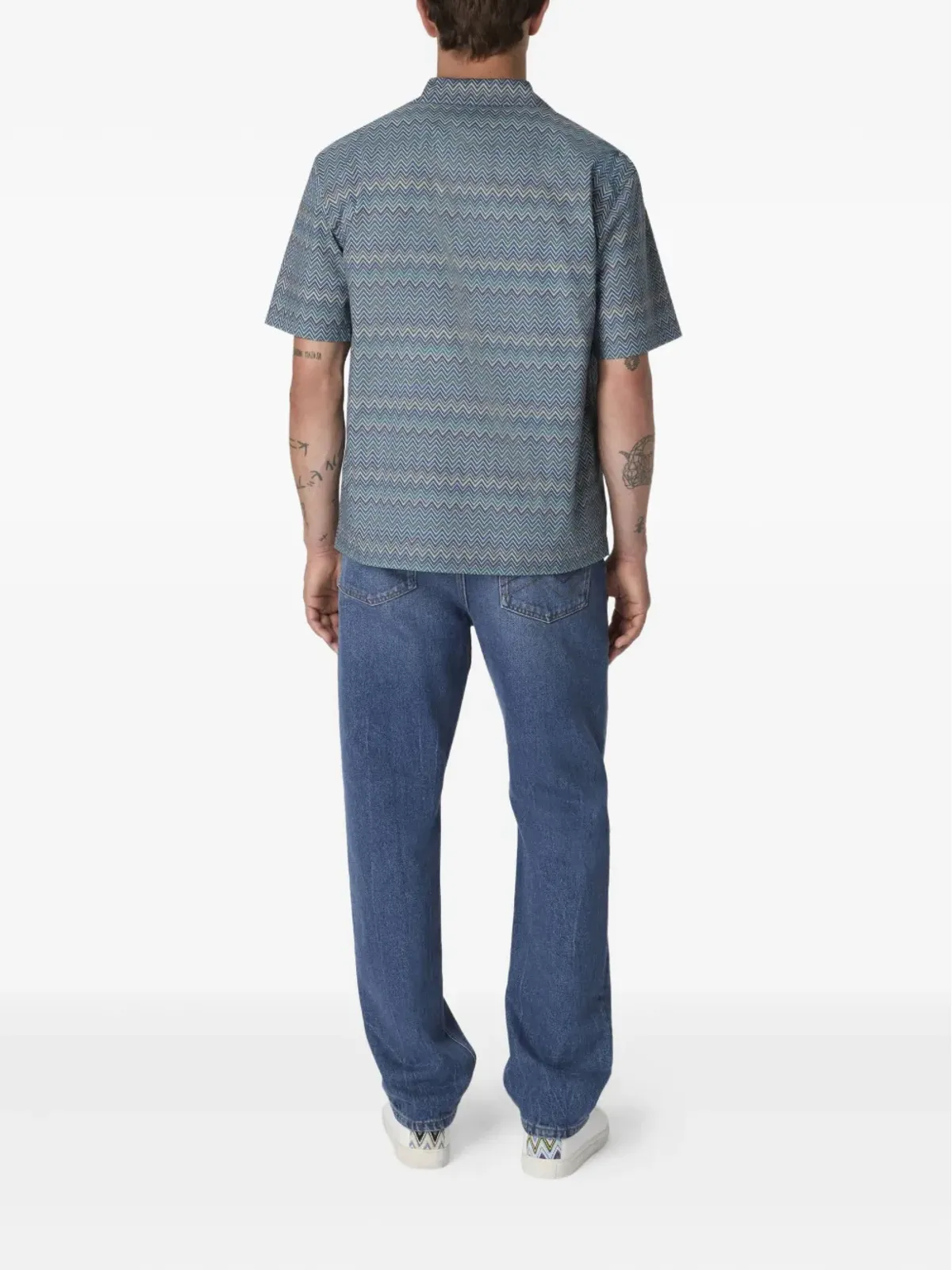 Missoni ジグザグ柄の半袖シャツ - 画像3