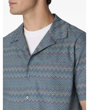 Missoni ジグザグ柄の半袖シャツ - サムネイル4