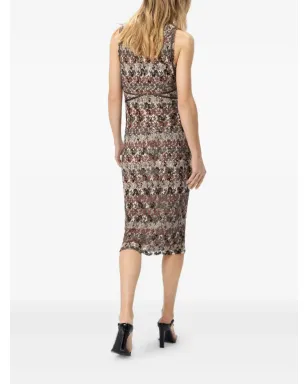 Missoni 花柄Vネック ミディドレス - サムネイル3