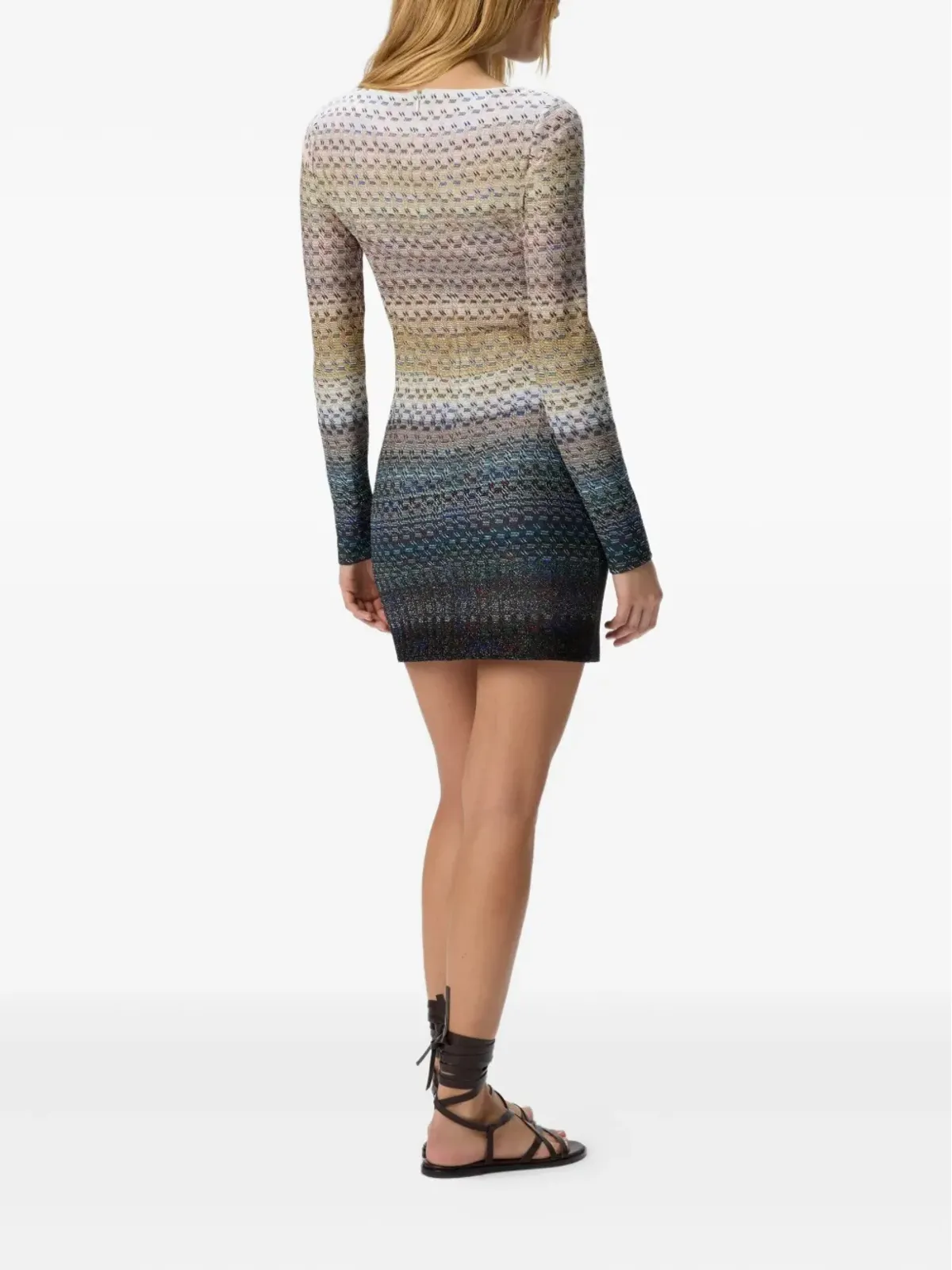 Missoni オンブレパターン ミニドレス - 画像3