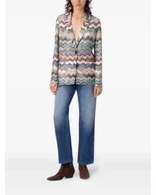 Missoni チェボーン柄ブレザー - サムネイル2