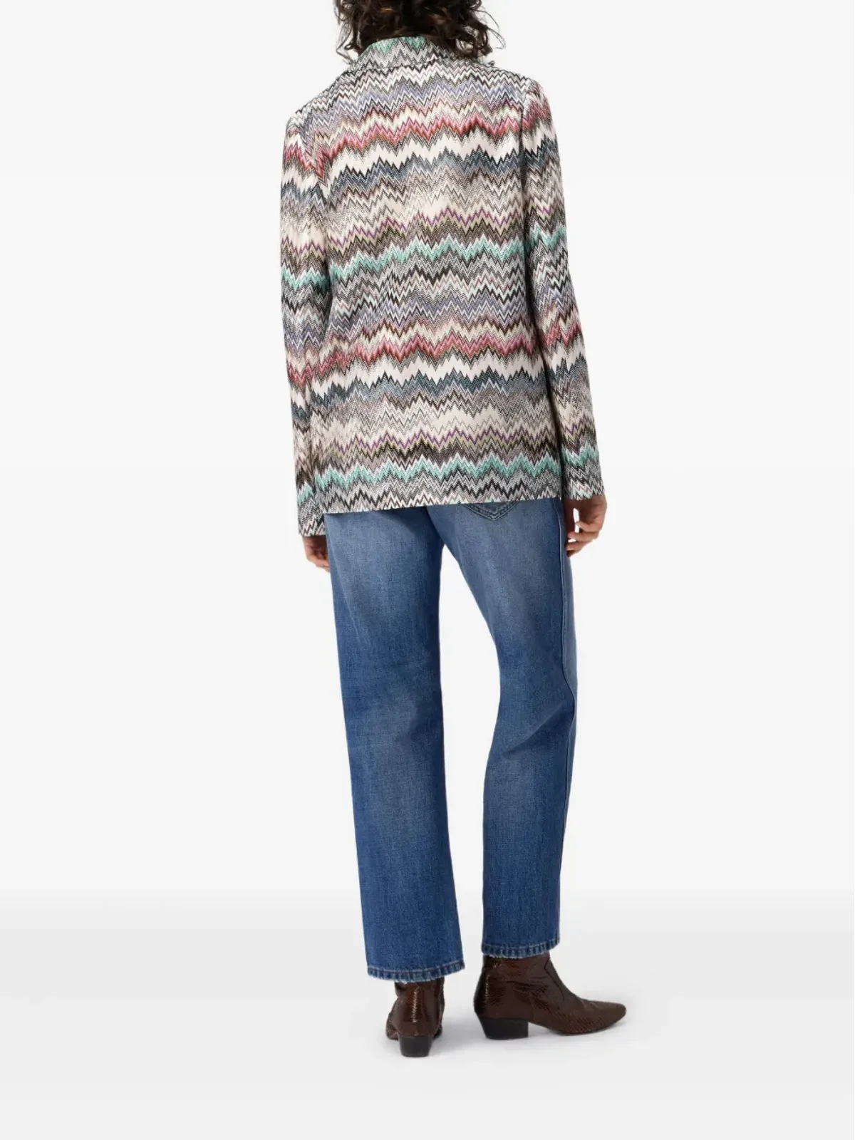 Missoni チェボーン柄ブレザー - 画像3