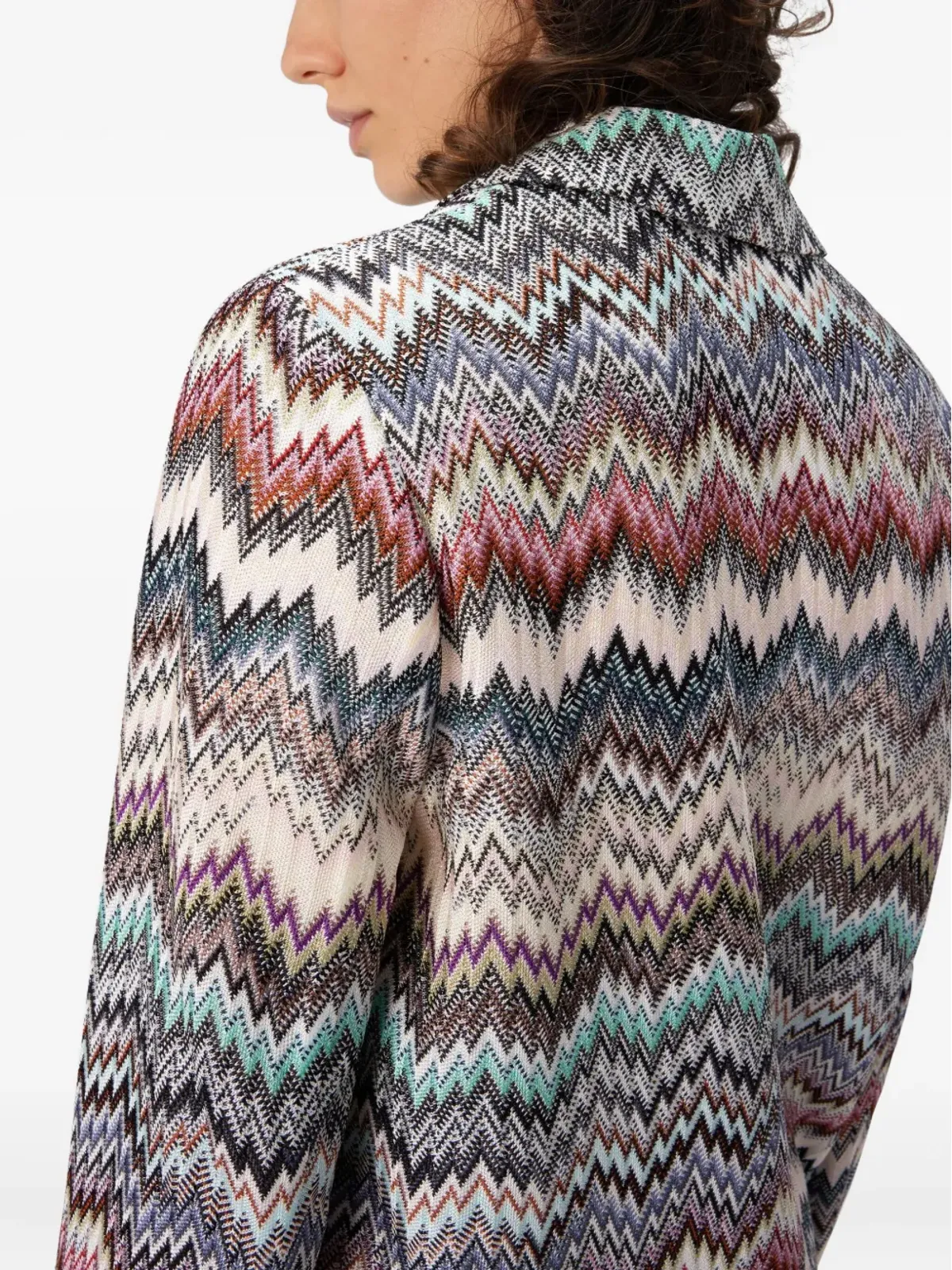 Missoni チェボーン柄ブレザー - 画像4