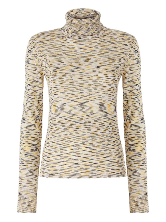 Missoni Missoni 柄入りハイネックニットトップの商品画像