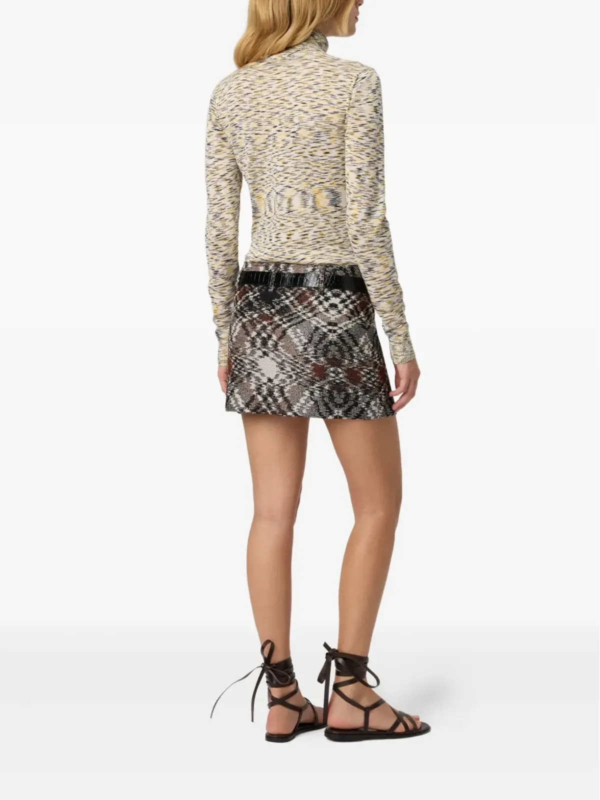 Missoni 柄入りハイネックニットトップ - 画像3