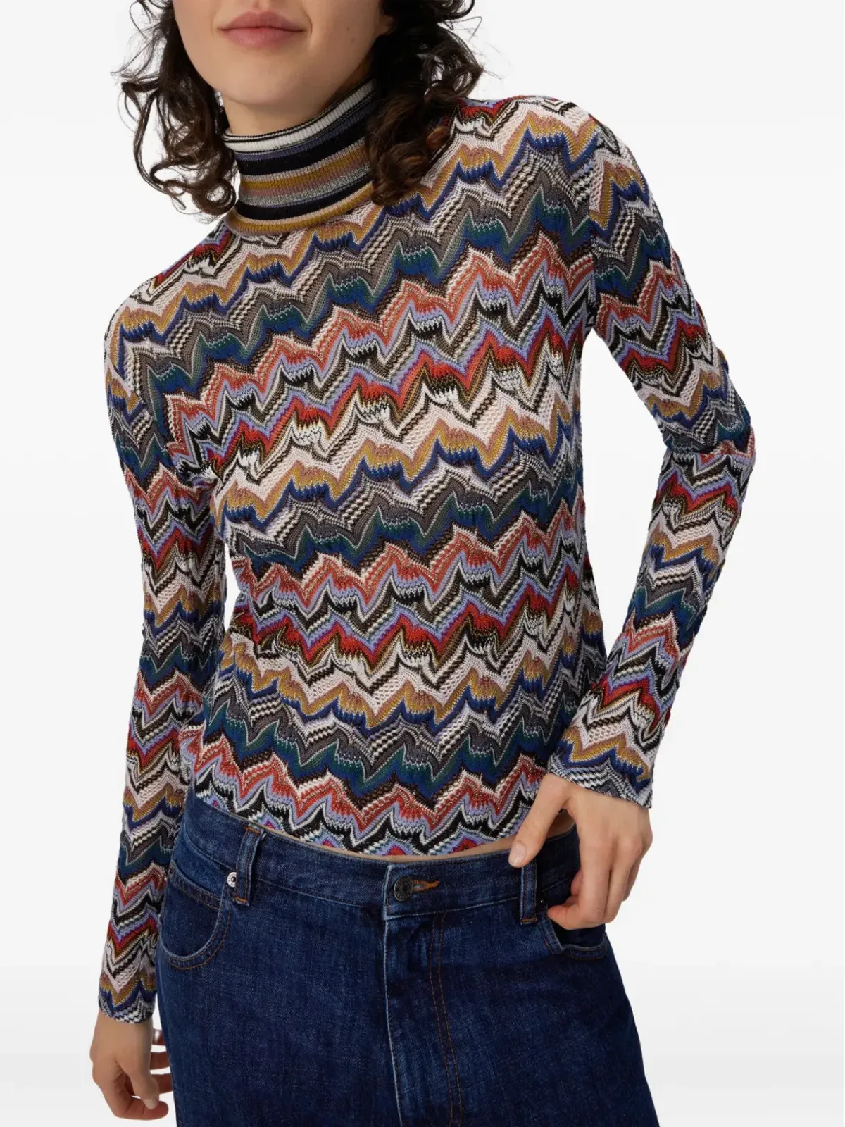 Missoni タートルネックセーター - 画像4