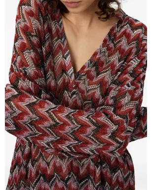 Missoni チェブロン柄ニットトップス - ブラック - サムネイル4