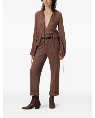 Missoni テクスチャード タイネックトップ - サムネイル2