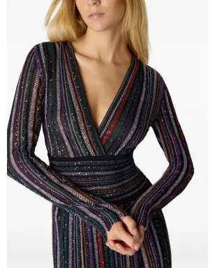 Missoni シークイン装飾のマキシドレス - サムネイル4