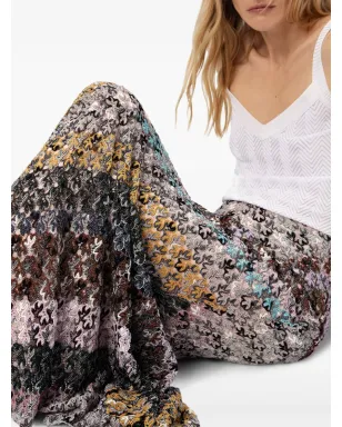 Missoni ジグザグレース柄のマキシスカート - サムネイル4