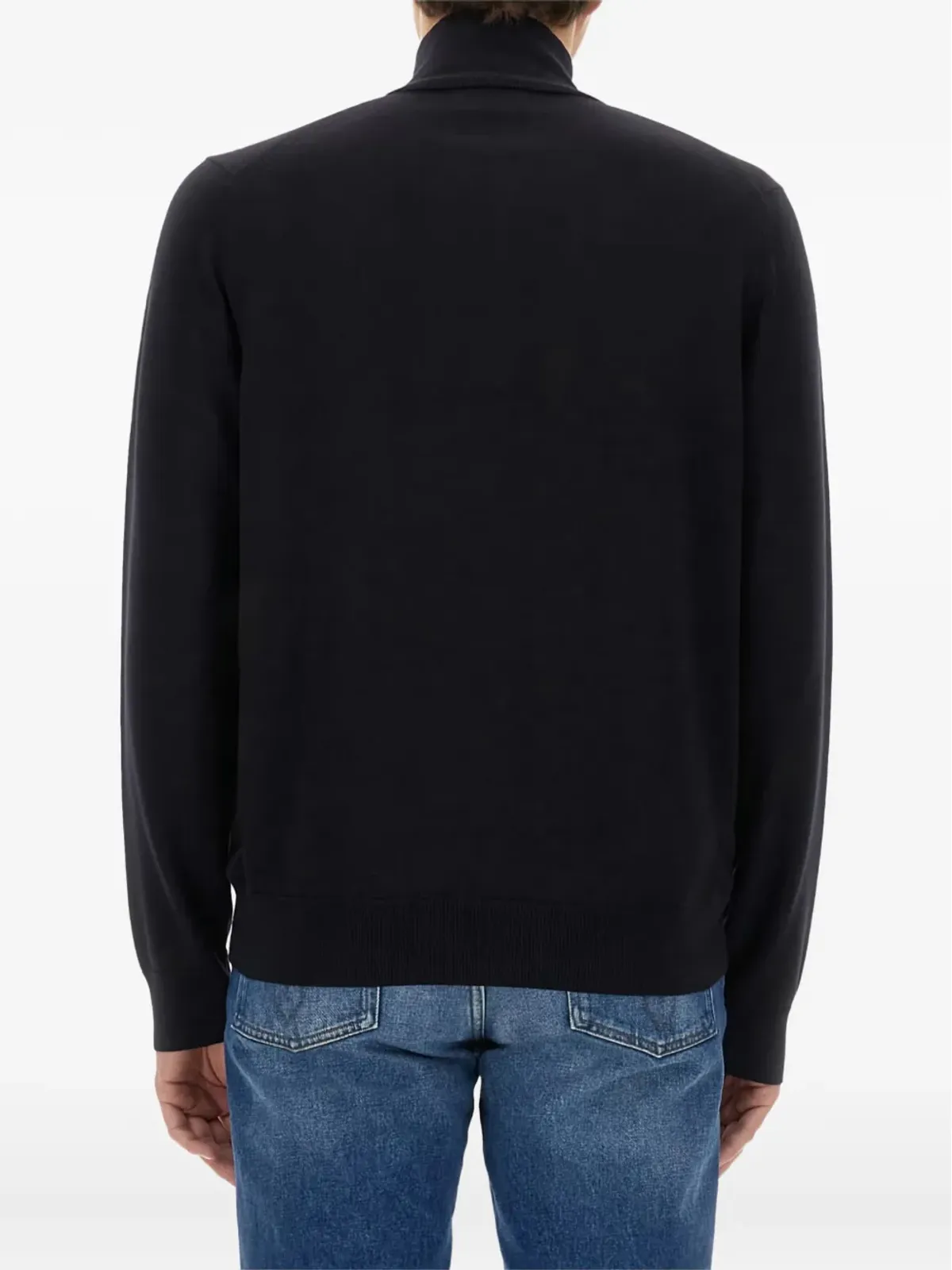 Fred Perry ハーフジップ ロゴディテール セーター - 画像3