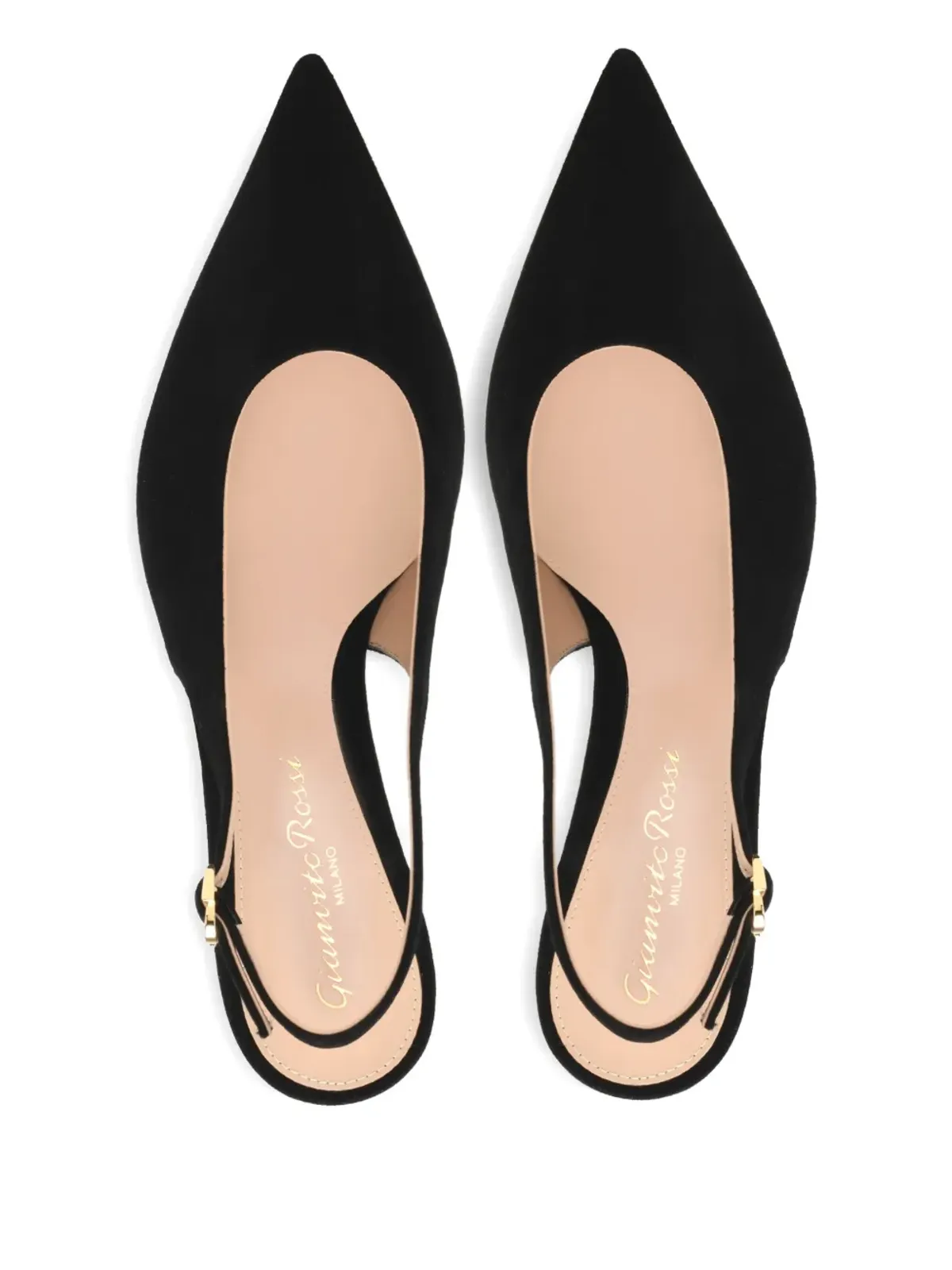 Gianvito Rossi Robbie スリングバックパンプス - 画像4