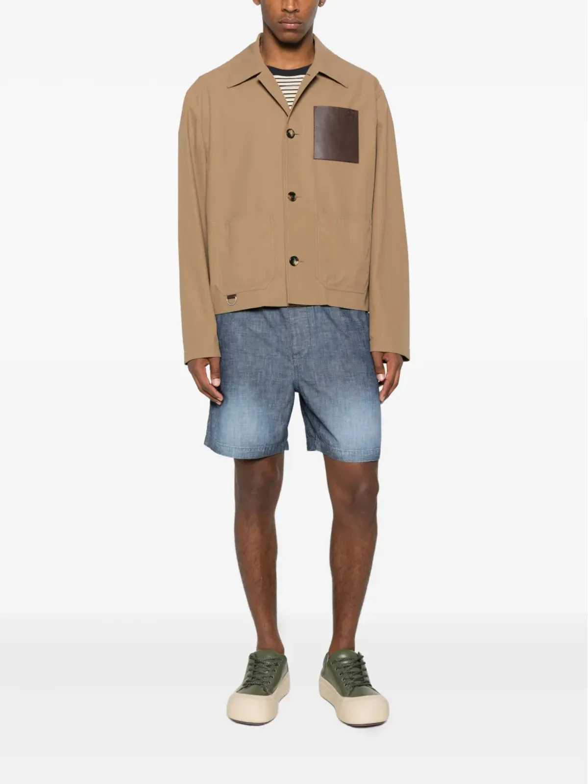 LOEWE ウエストゴム コットンショーツ - 画像2