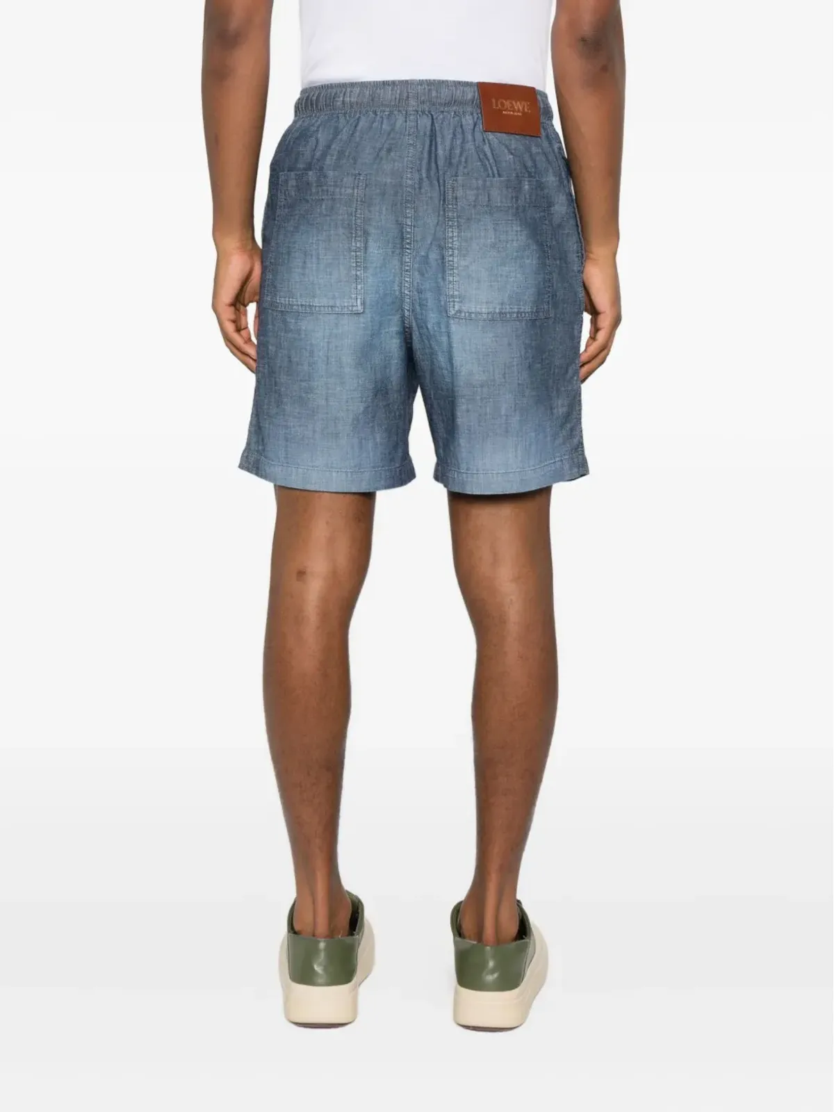 LOEWE ウエストゴム コットンショーツ - 画像4