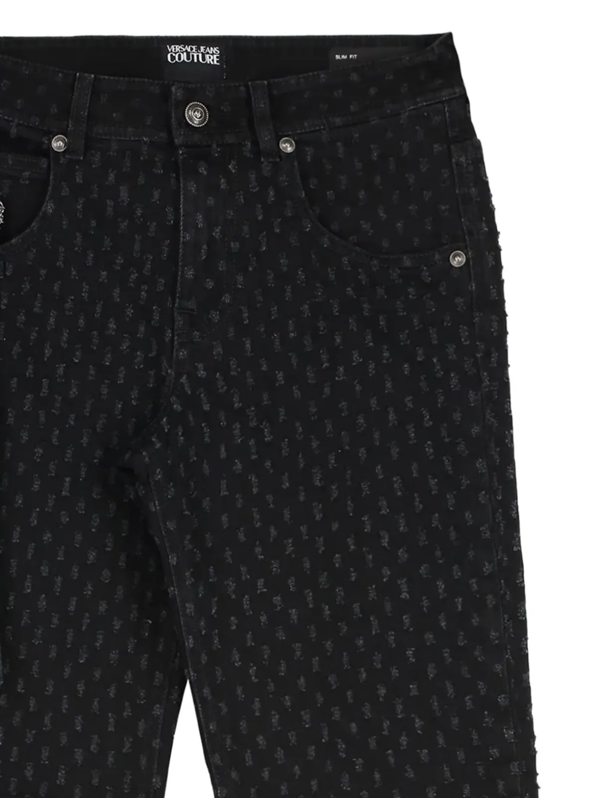 Versace Jeans Couture ハイライズパンツ - 画像3