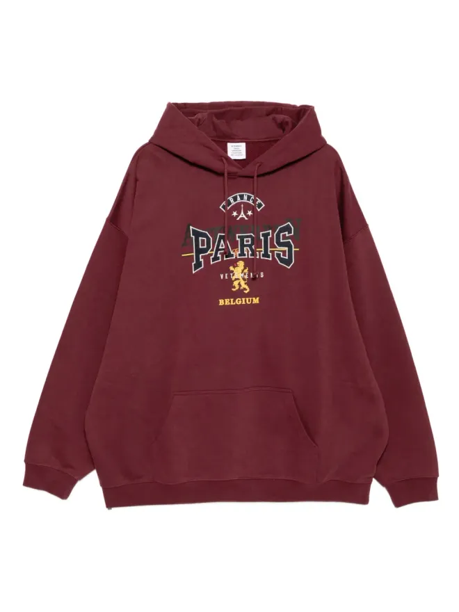 VETEMENTS VETEMENTS 刺繍入りフーディーの商品画像