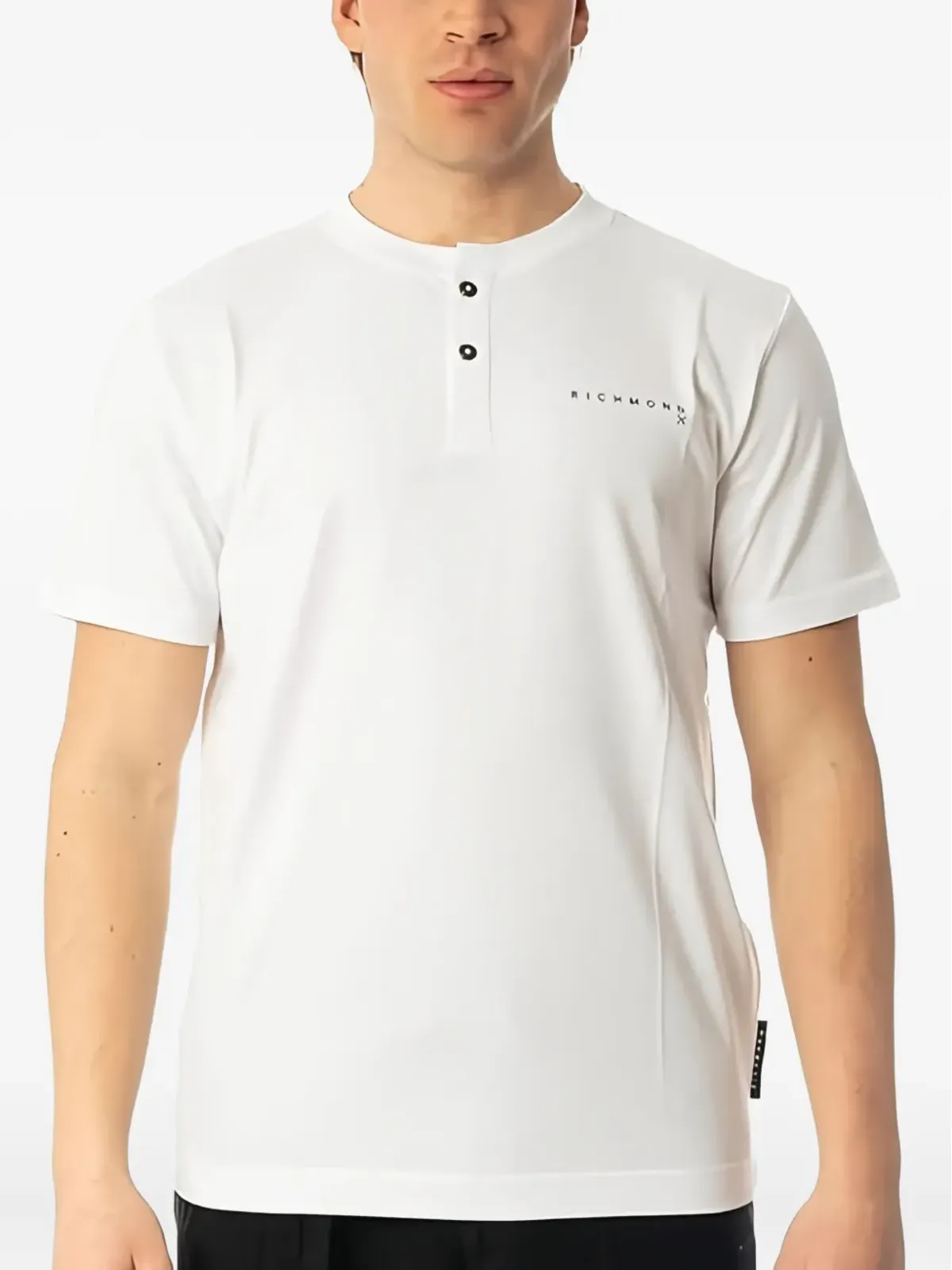 John Richmond ボタン付きTシャツ - 画像1