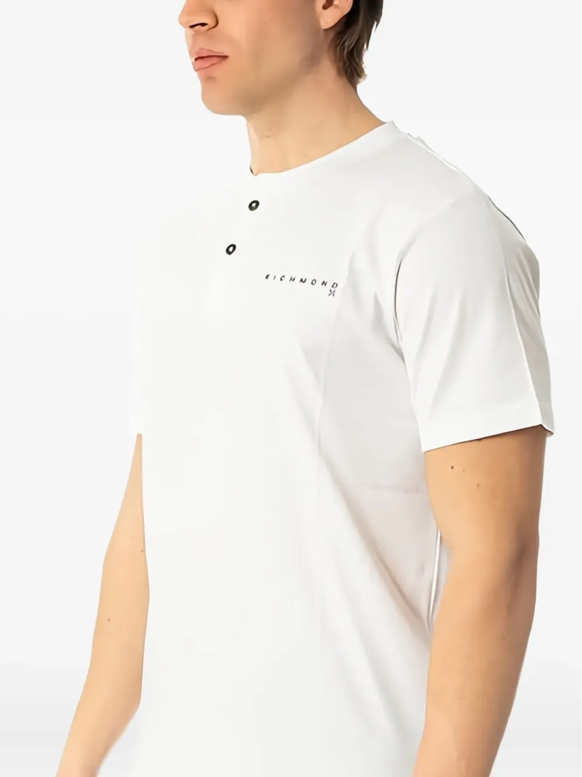 John Richmond ボタン付きTシャツ - 画像2