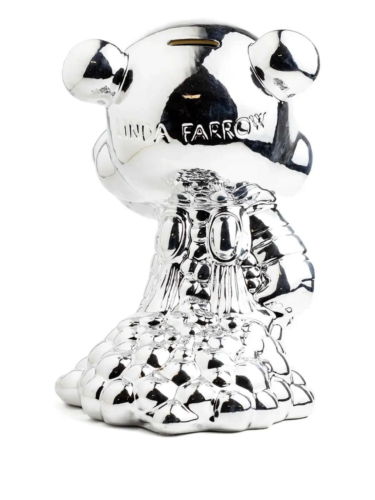Linda Farrow ベアのフィギュリン - Silver - 画像2