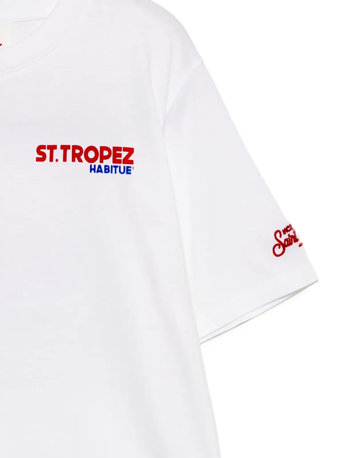 MC2 Saint Barth Kids ロゴプリントTシャツ - 画像3