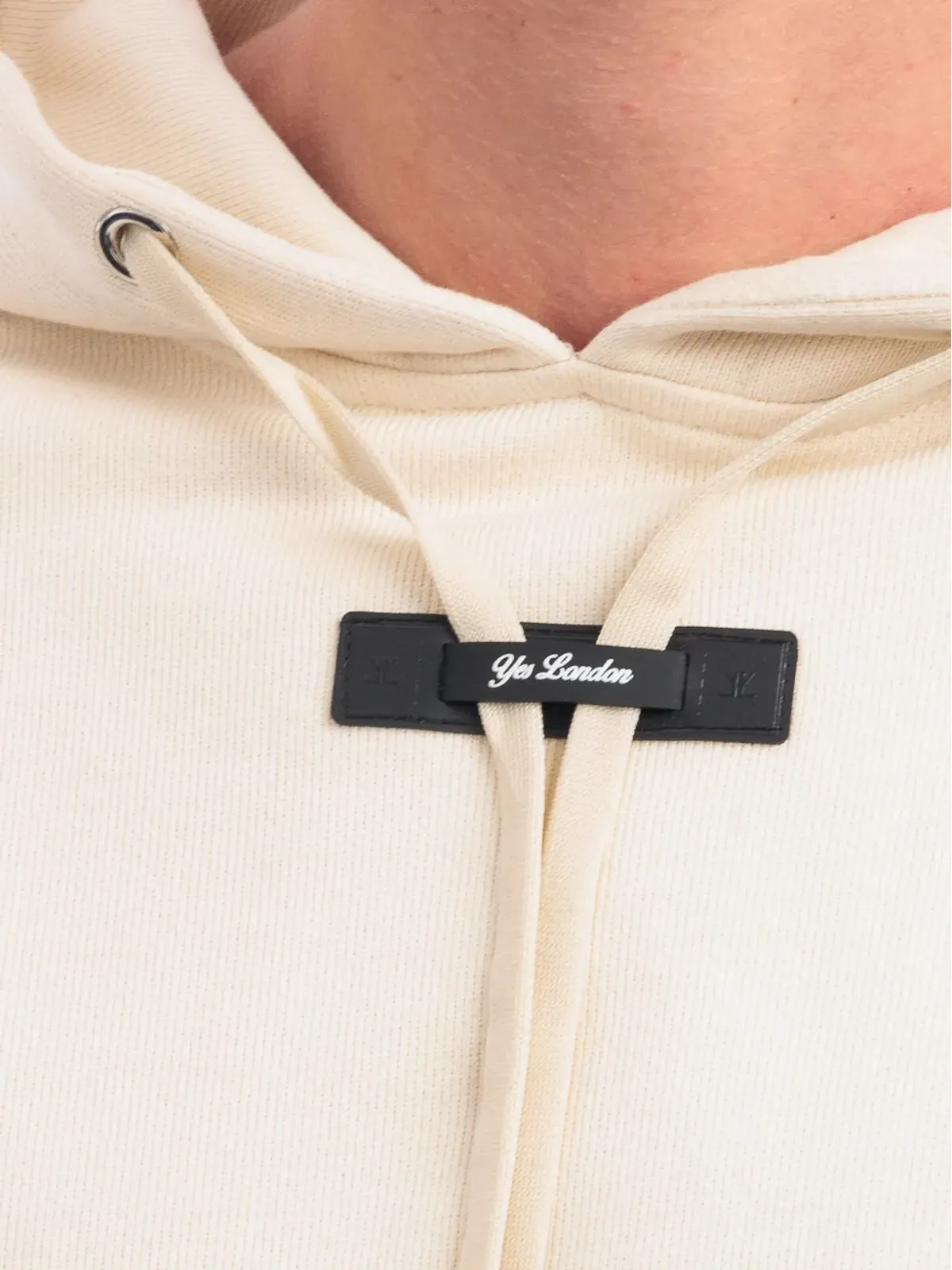 YES LONDON panelled hooded hoodie - 画像5