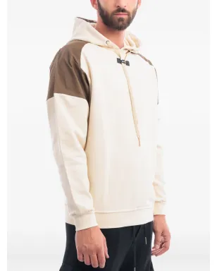 YES LONDON panelled hooded hoodie - サムネイル3