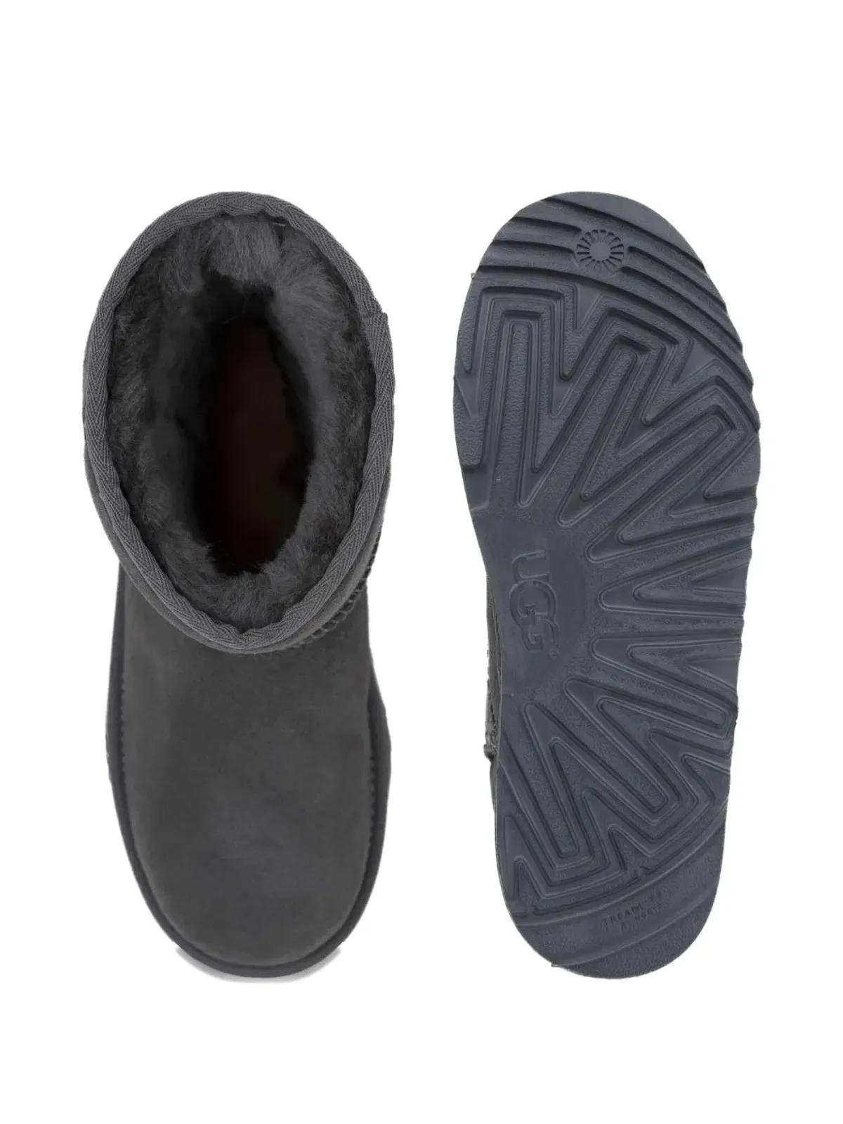 UGG レザーシューズ - グレー - 画像4