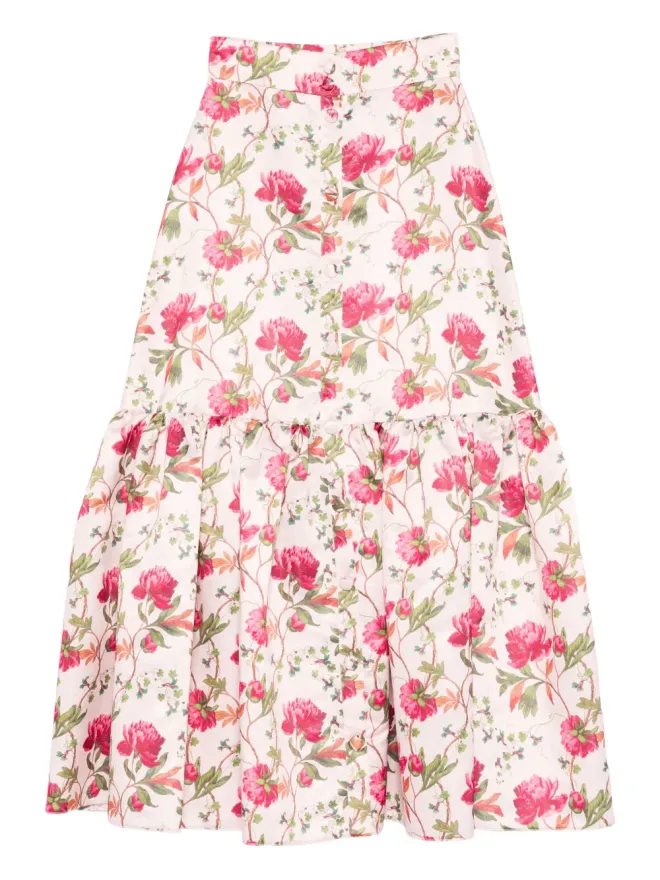 GIADA CURTI GIADA CURTI 花柄プリントスカートの商品画像