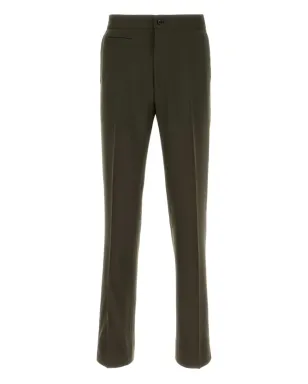 Namacheko pressed-crease trousers - Green - サムネイル1