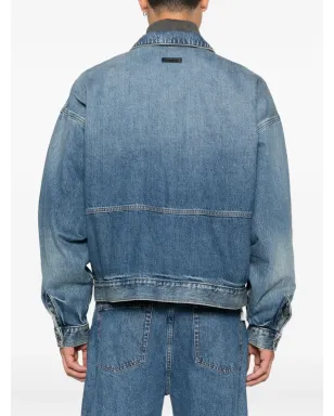 FEAR OF GOD ESSENTIALS ジップフロント デニムジャケット - サムネイル4