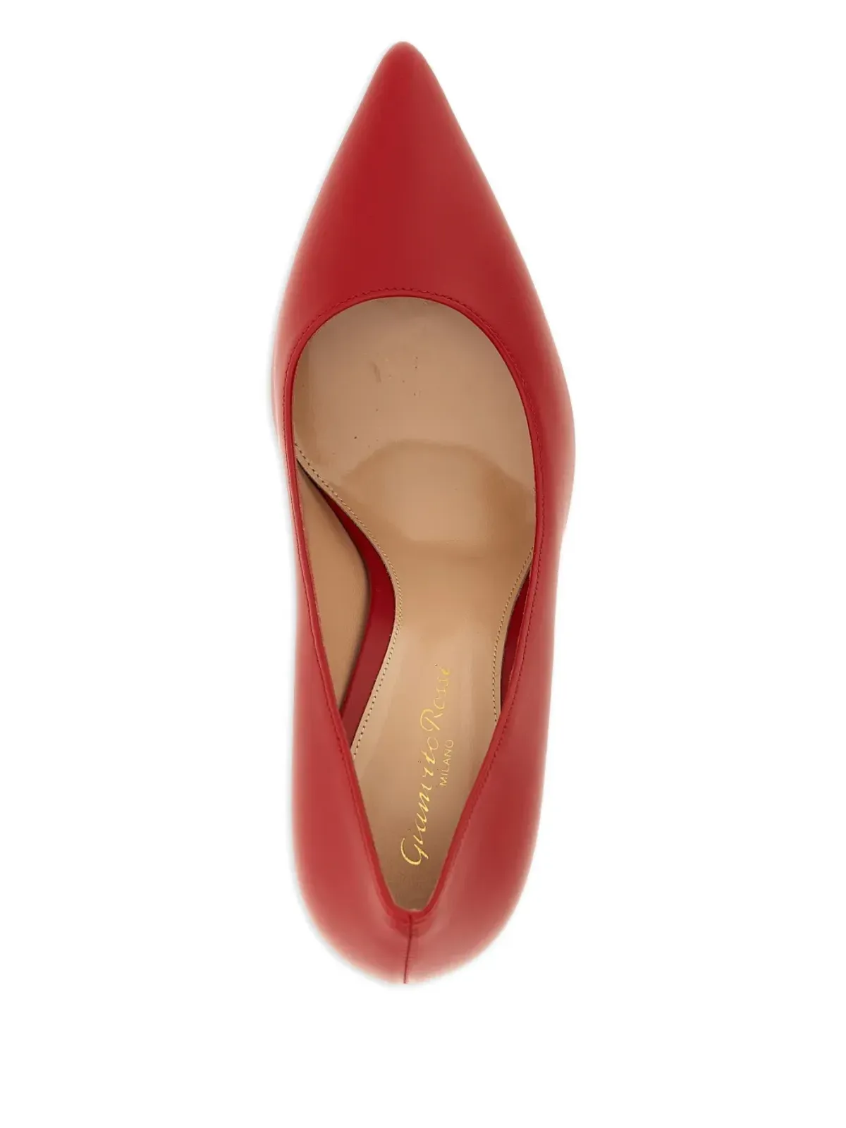 Gianvito Rossi レザー ヒールドパンプス - 画像4