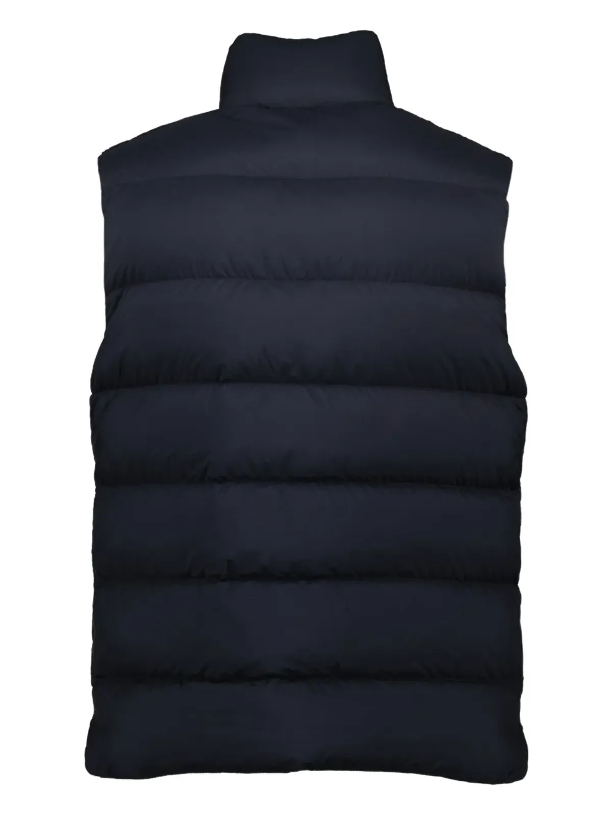 Moncler キルテッド ロゴプレート付き ノースリーブ ジレ - 画像2