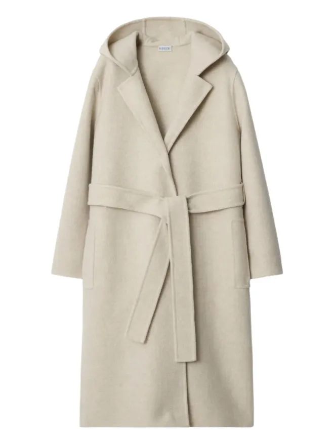 Burberry Burberry フード付きカシミアコートの商品画像