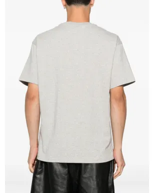 Givenchy ロゴプレート コットンTシャツ - グレー - サムネイル3