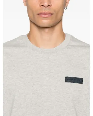 Givenchy ロゴプレート コットンTシャツ - グレー - サムネイル4