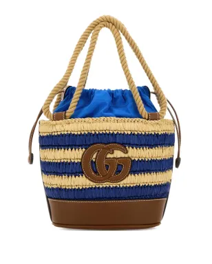 Gucci 夏のストライプ バケットバッグ - サムネイル1