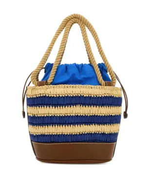 Gucci 夏のストライプ バケットバッグ - サムネイル2