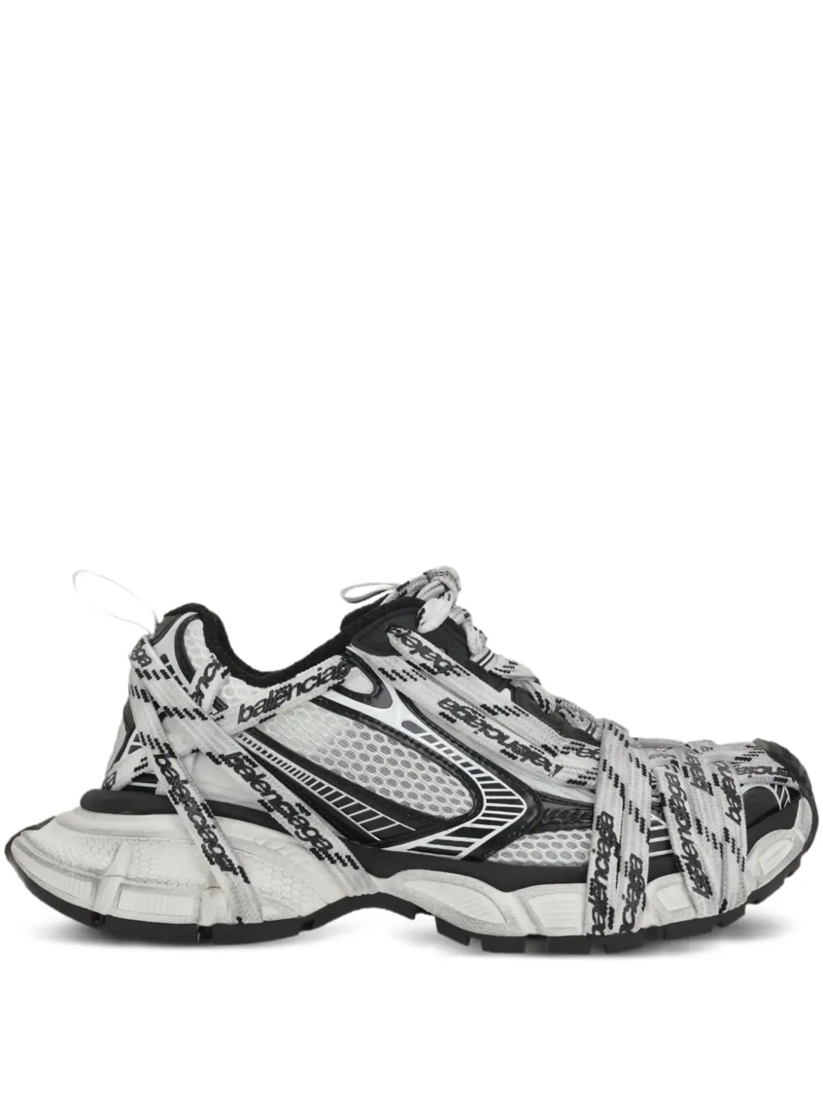 Balenciaga レースアップ ロゴスニーカー - 画像1