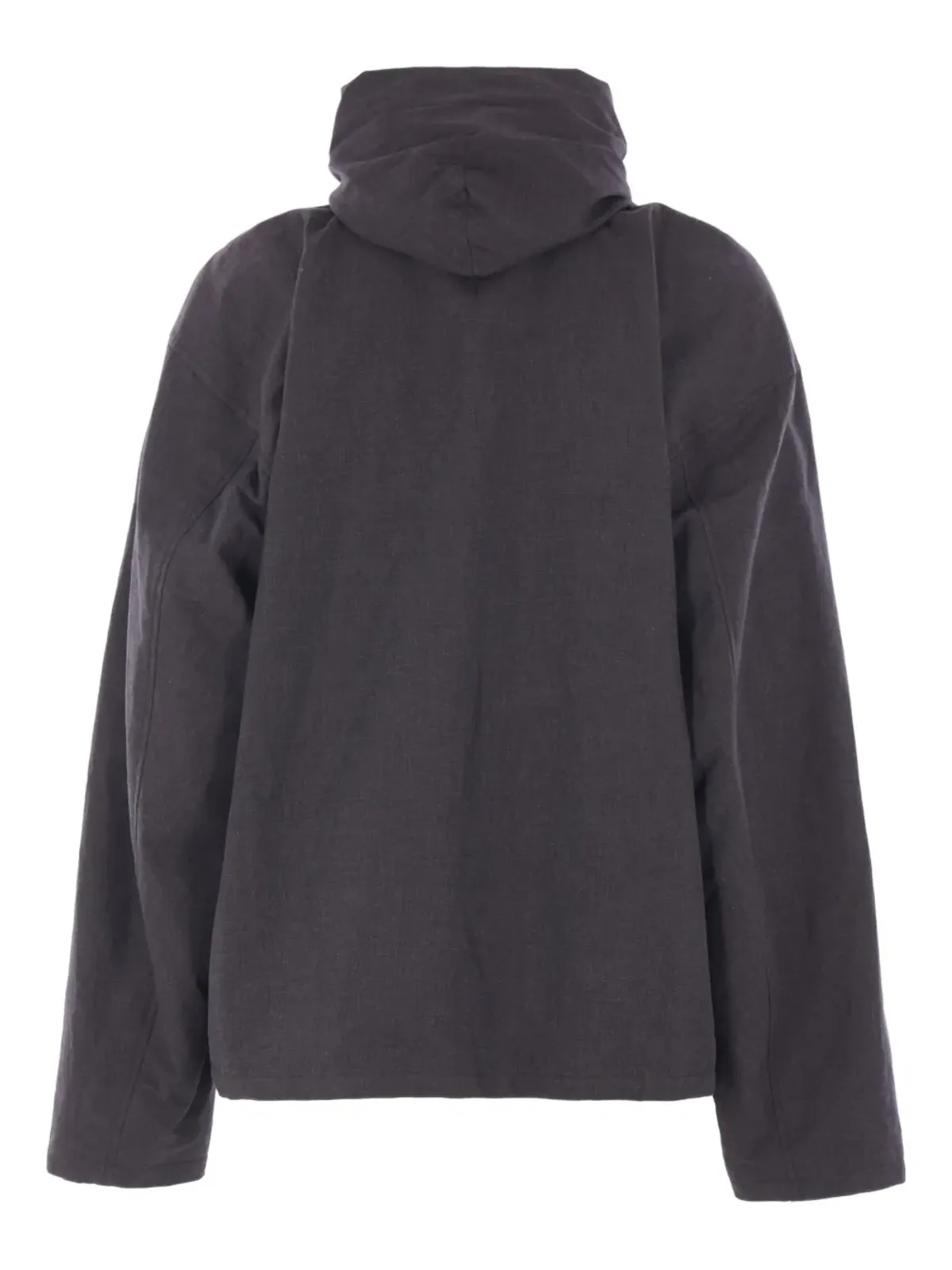 Balenciaga hooded logo-embroidered jacket - 画像2