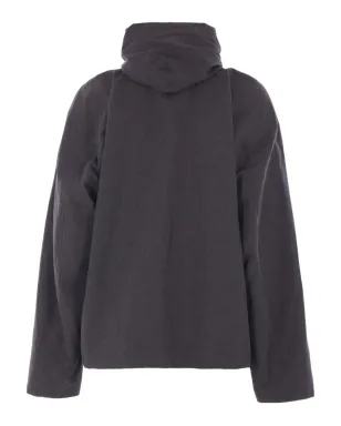 Balenciaga hooded logo-embroidered jacket - サムネイル2