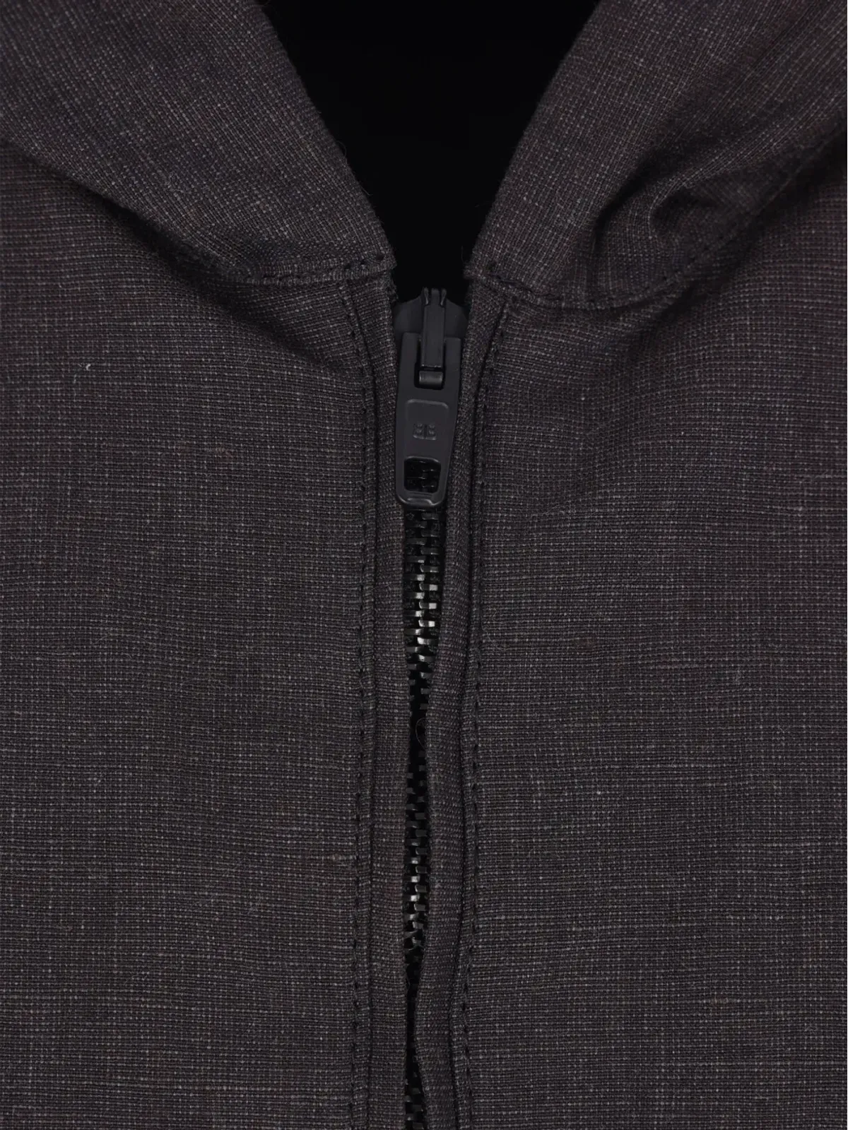 Balenciaga hooded logo-embroidered jacket - 画像4