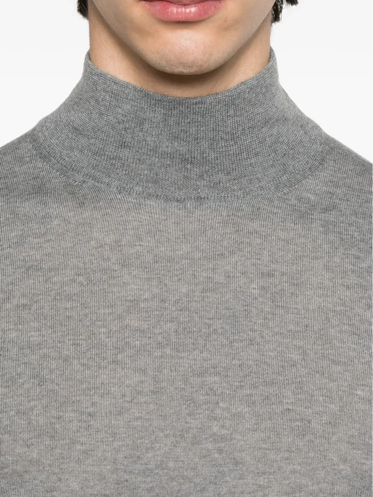 Canali タートルネック ウールセーター - 画像5