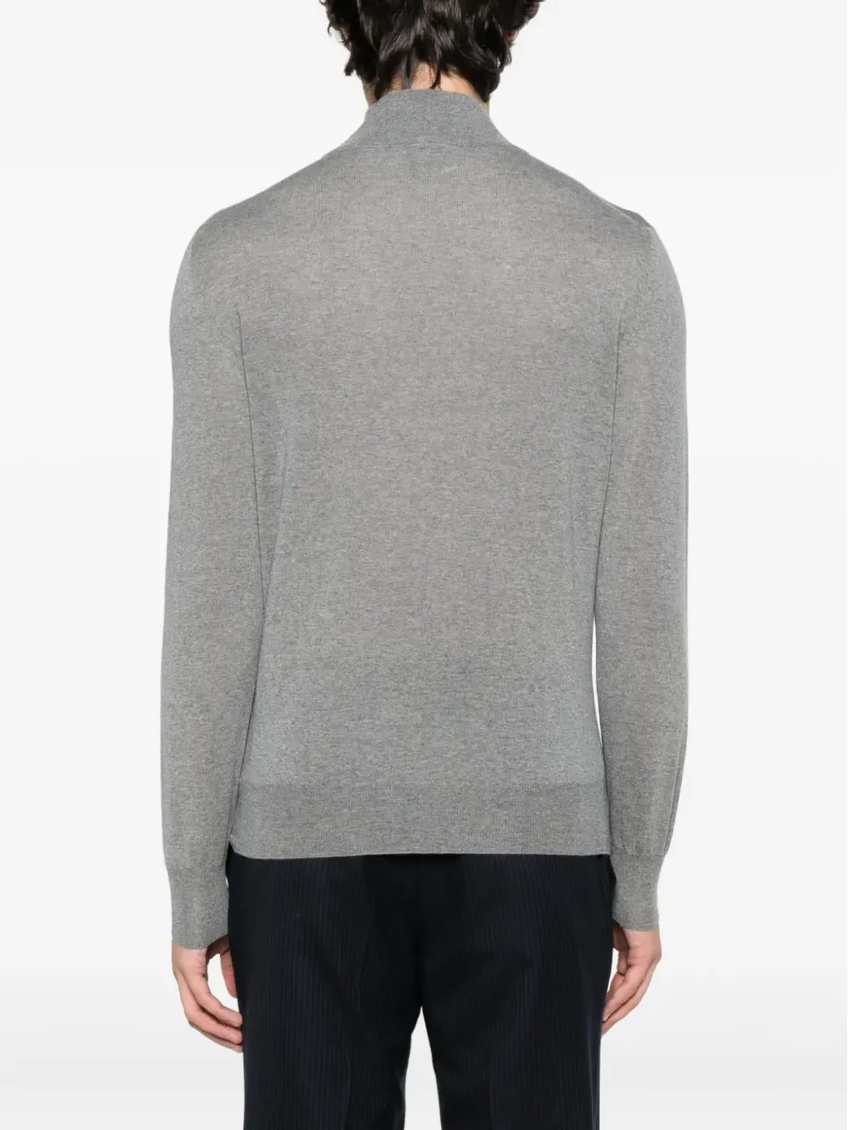 Canali タートルネック ウールセーター - 画像4