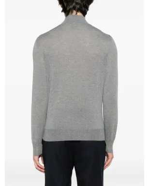 Canali タートルネック ウールセーター - サムネイル4