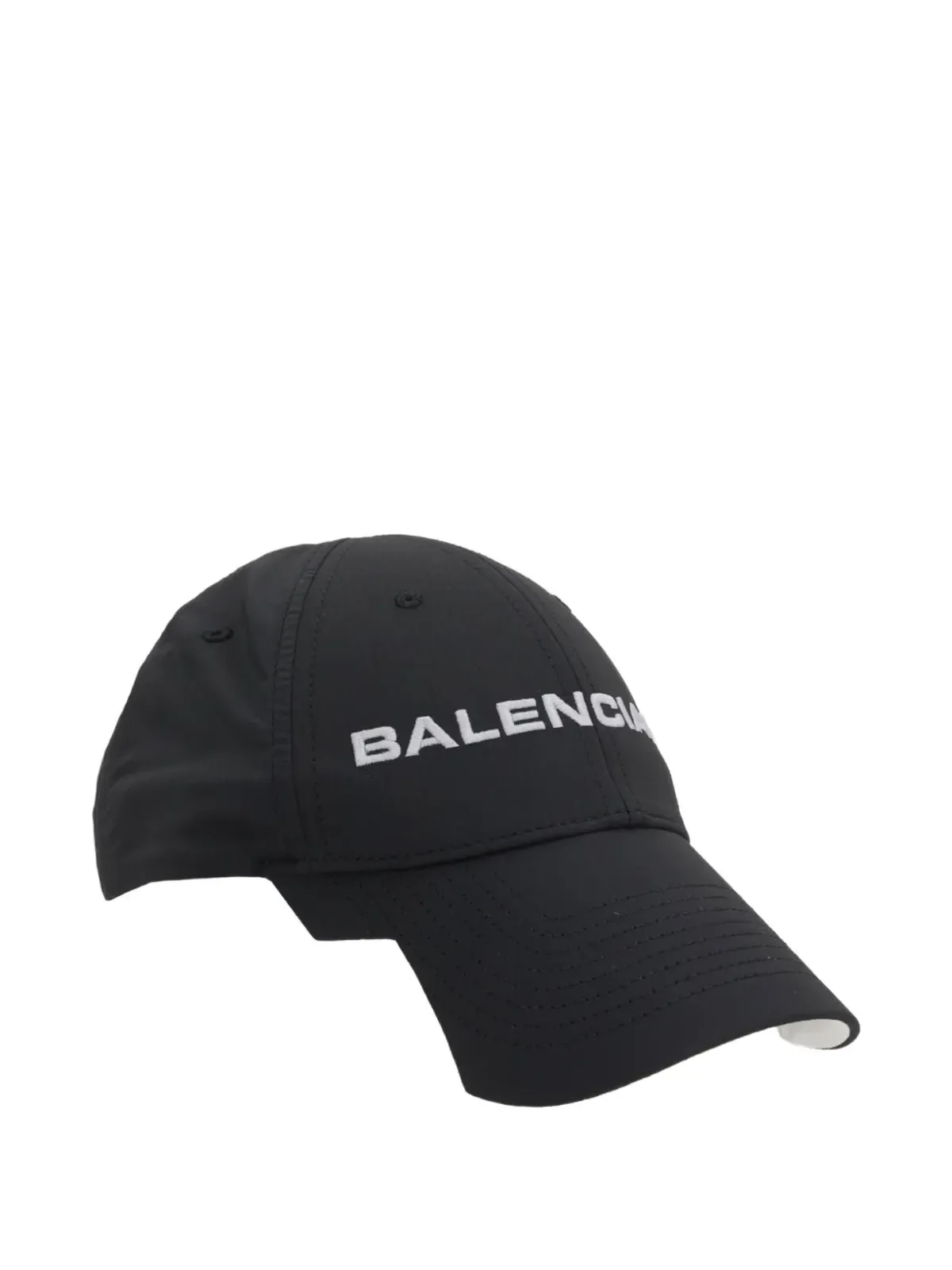 Balenciaga ロゴ刺繍ベースボールキャップ - 画像3