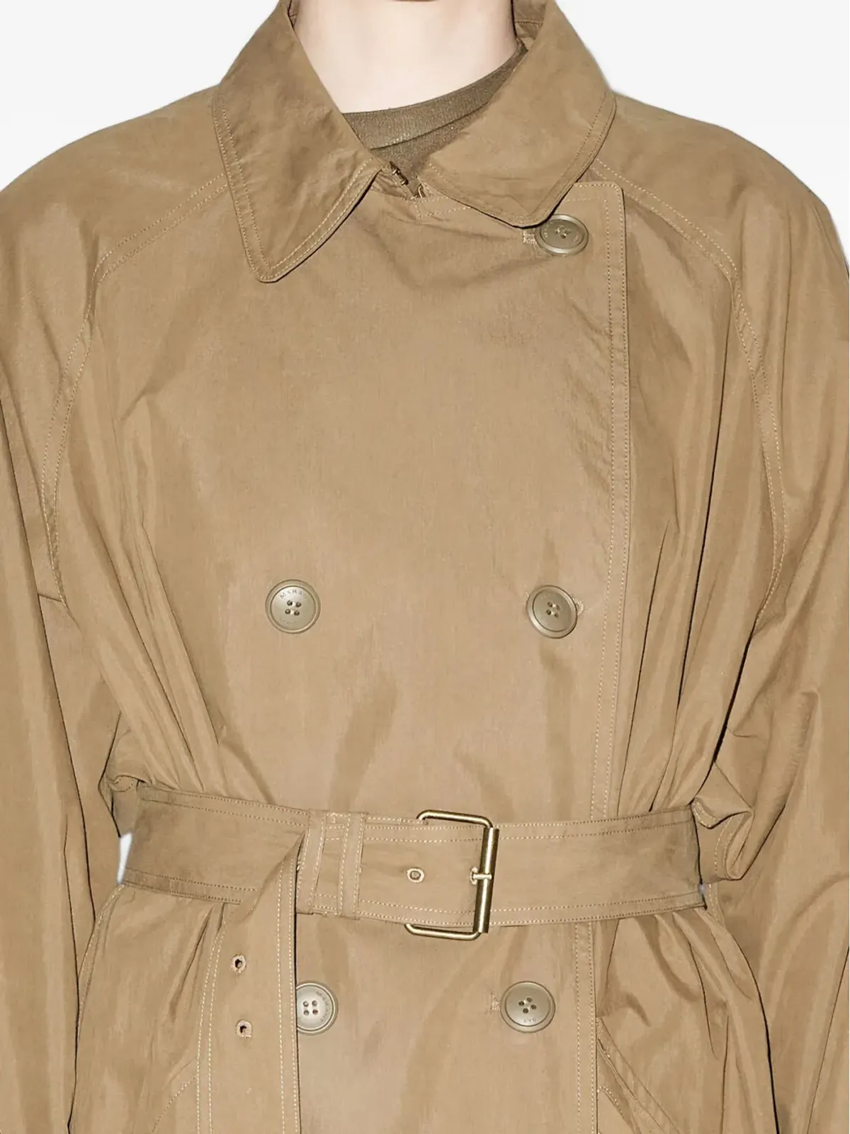 MARANT ÉTOILE Cacilda ダブルブレストコート - 画像3