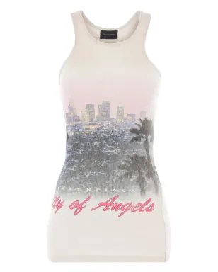Balenciaga City Of Angels リブ編みタンクトップ - サムネイル1