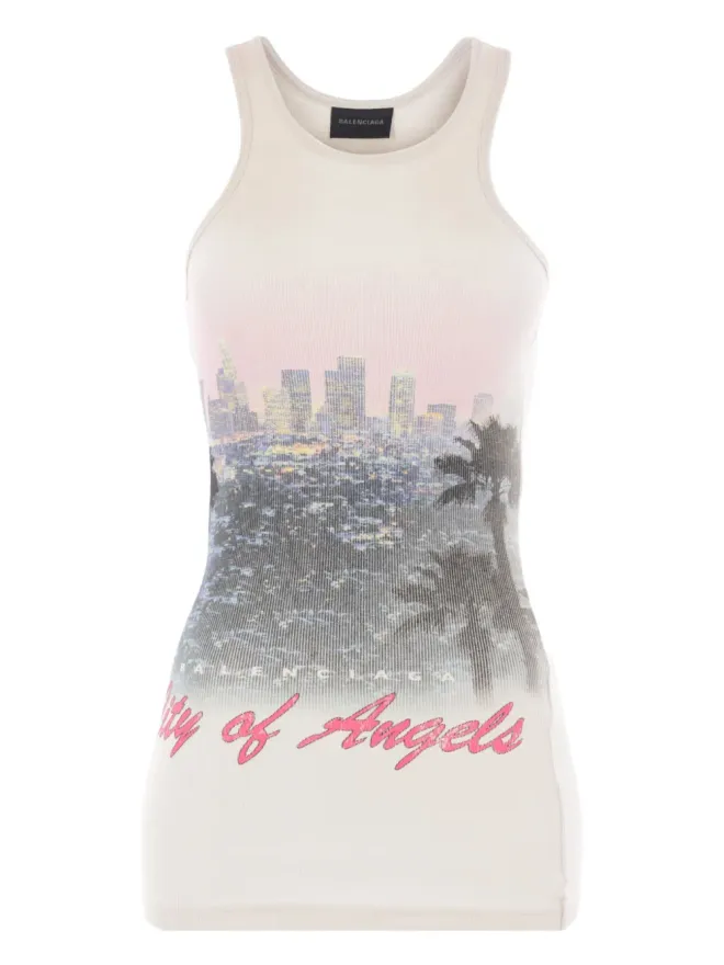 Balenciaga Balenciaga City Of Angels リブ編みタンクトップの商品画像