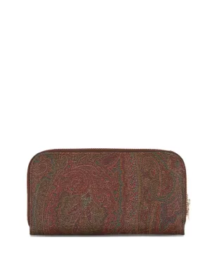 ETRO ペイズリーパターン ジップアラウンド ウォレット - サムネイル3