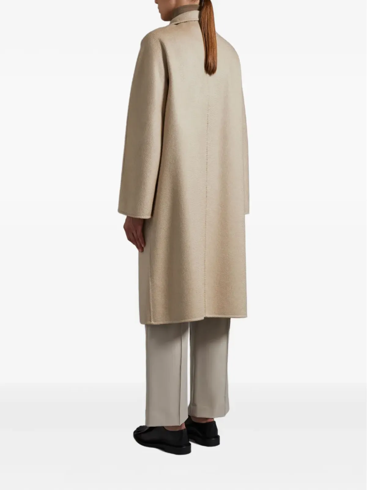Max Mara リリア ベルト付き カシミア コート - 画像3